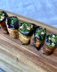 Grilled Aubergine Roll (GF)