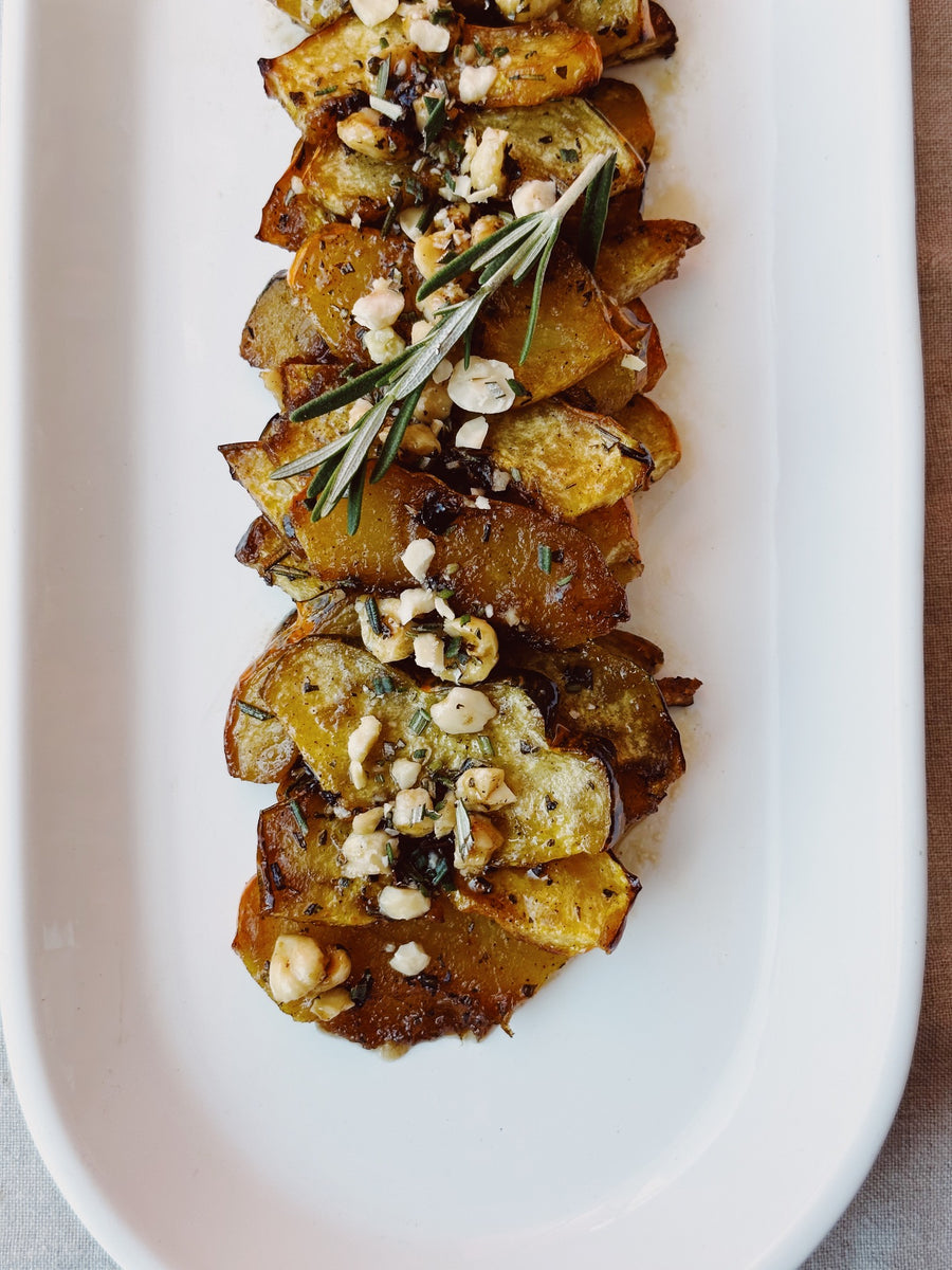 Roasted Acorn Squash (GF + Veg)