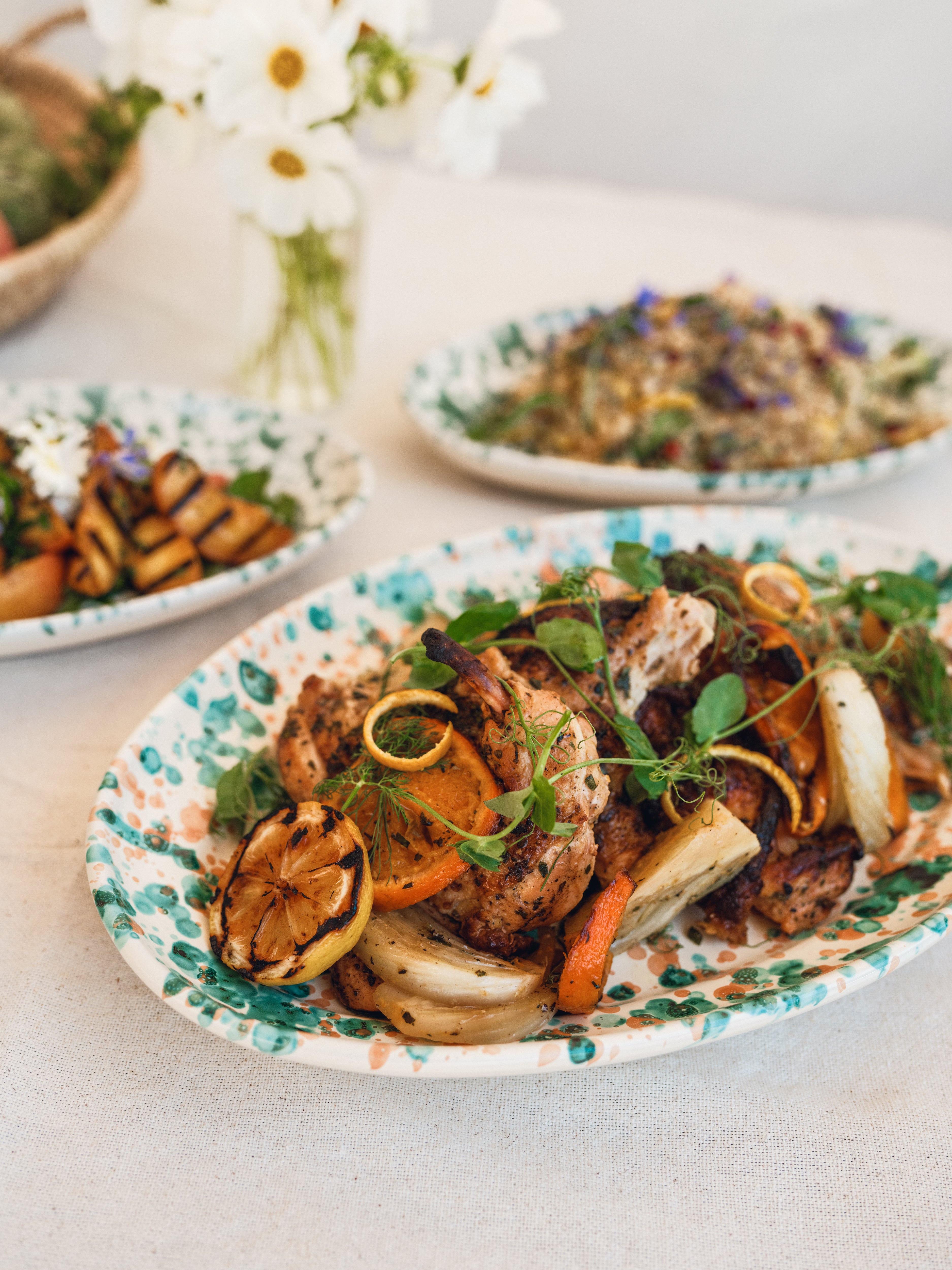 Clementine Roasted Chicken (GF)