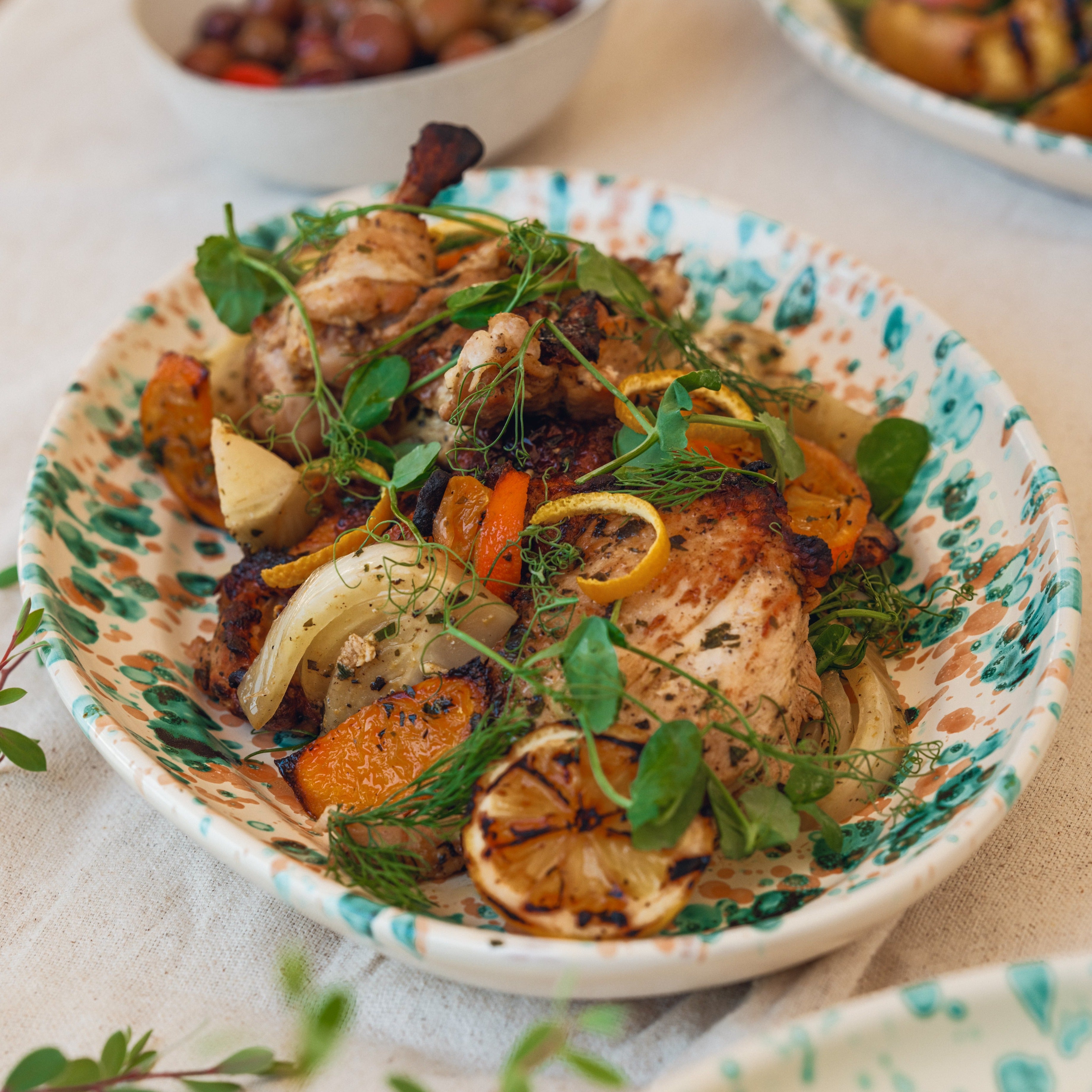 Clementine Roasted Chicken (GF)