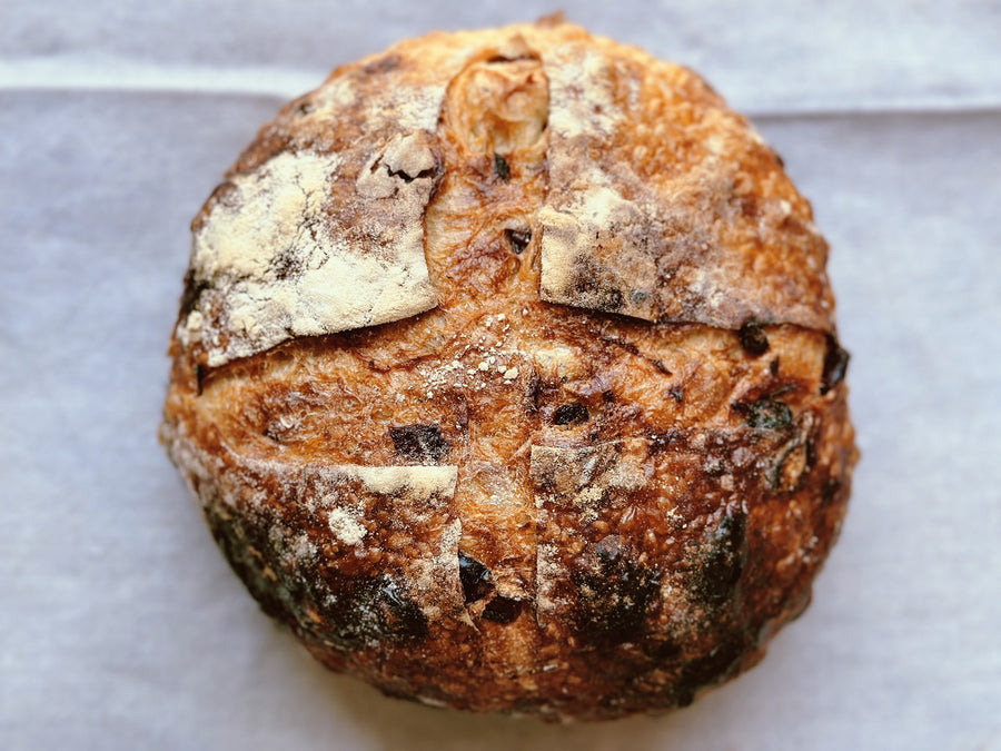 Holiday Rustic Bread Loaf