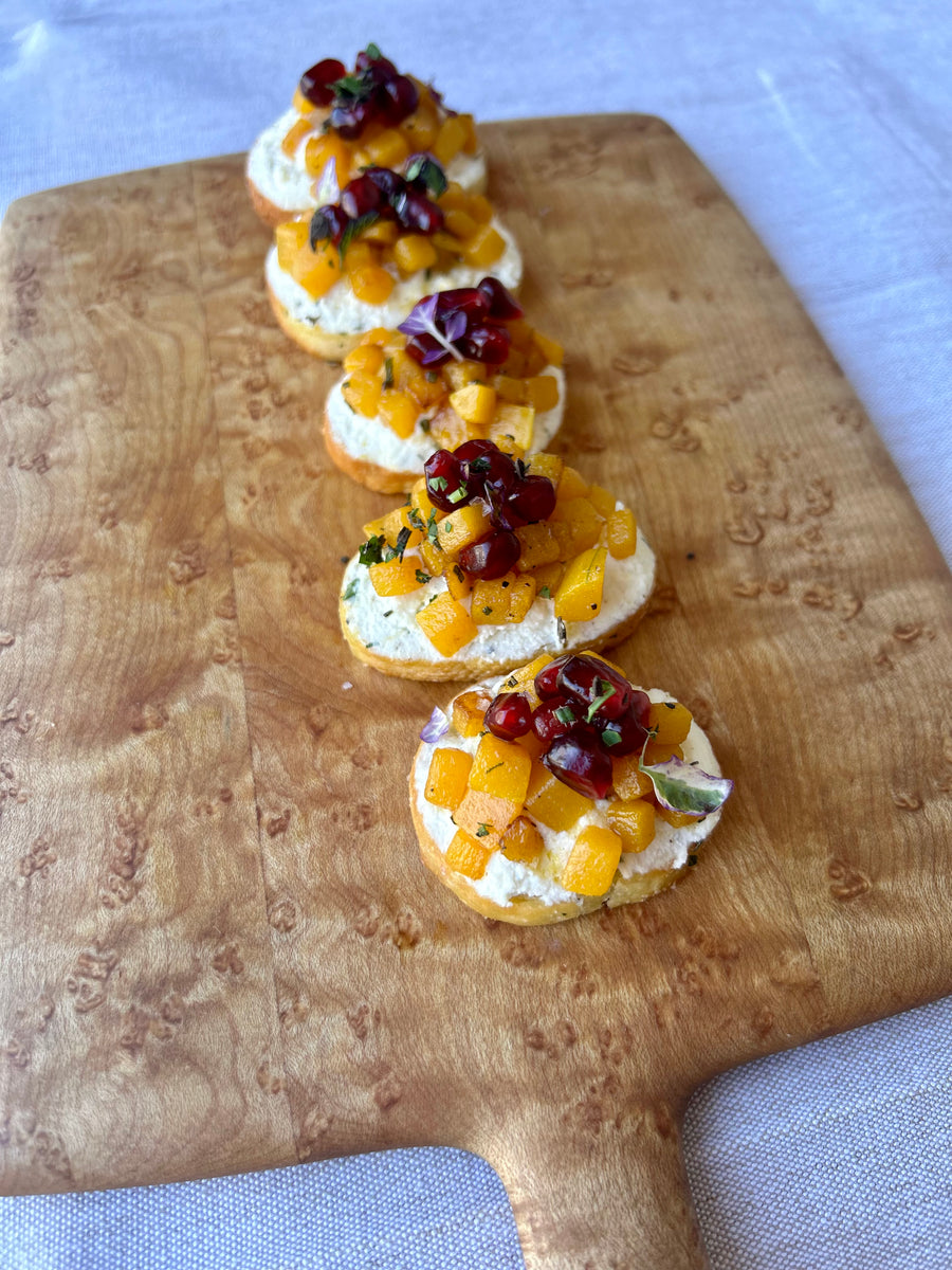 Fall Squash Crostini (Veg)