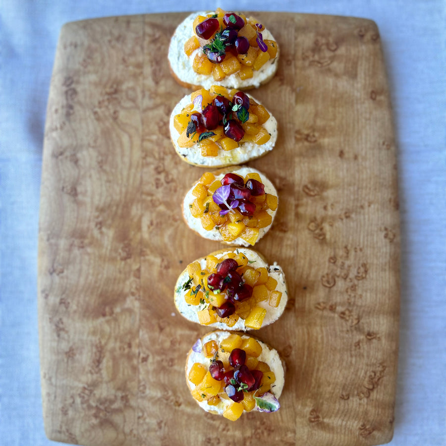 Fall Squash Crostini (Veg)