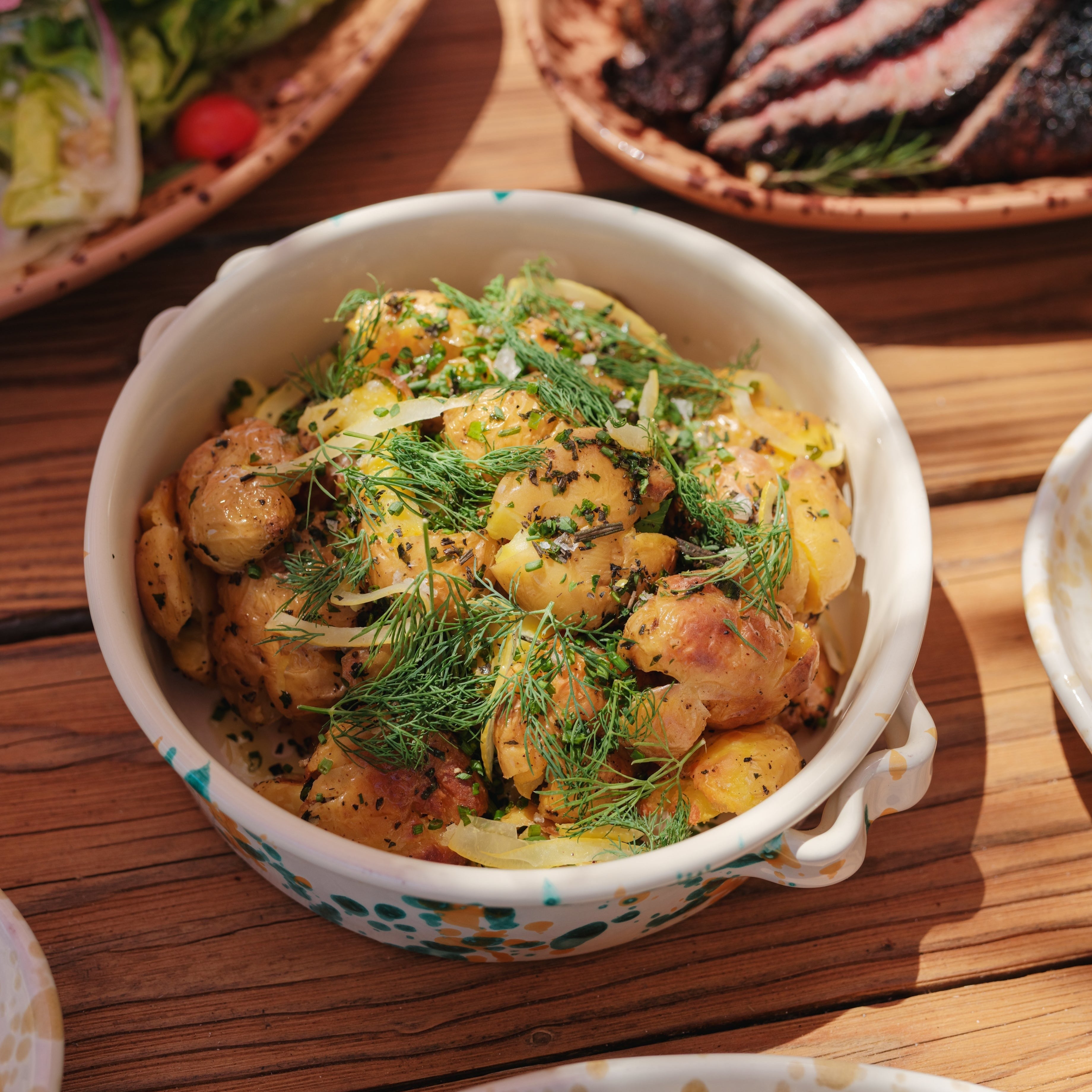 Roasted Fingerling Potatoes (GF + V)