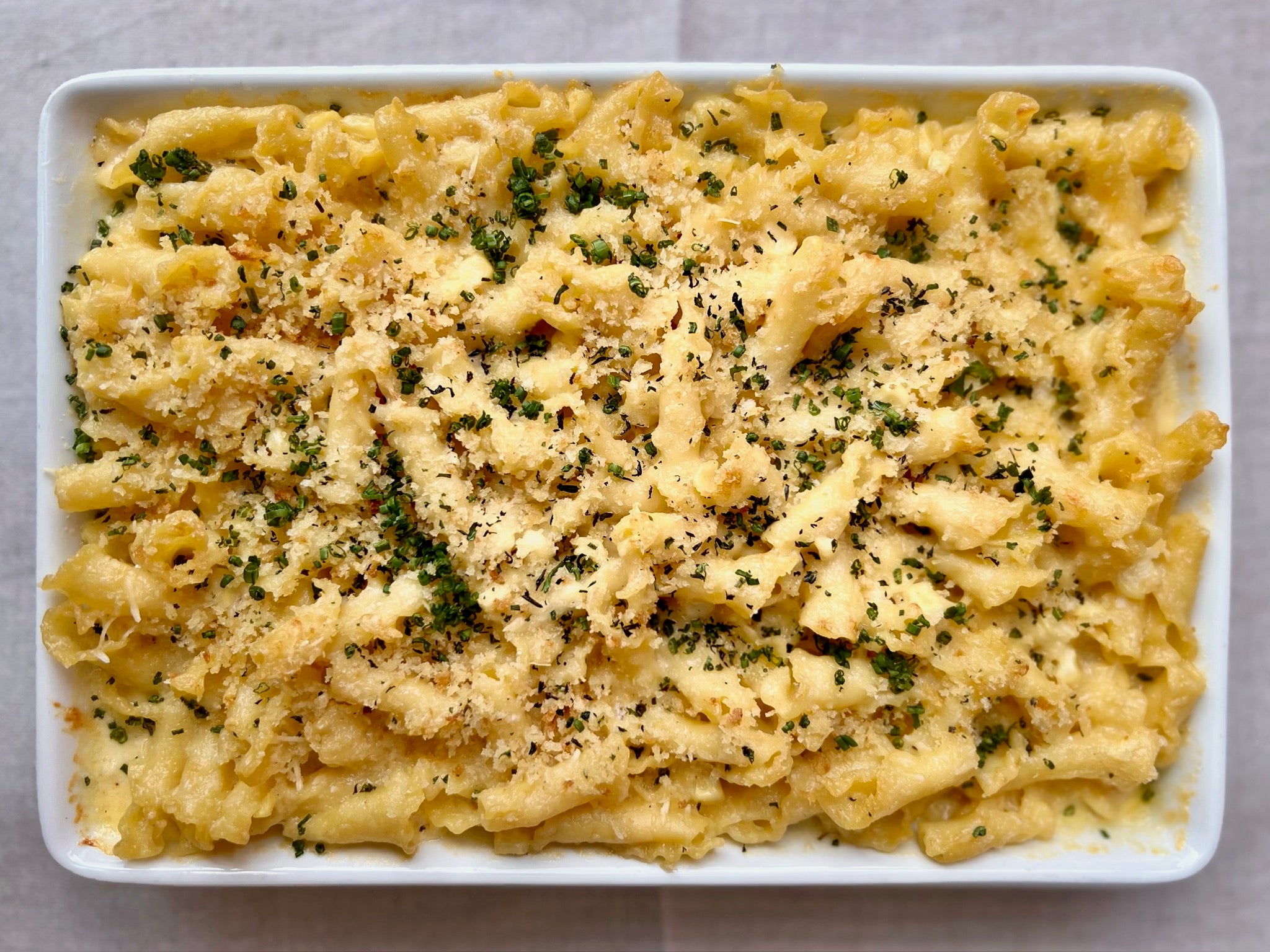 Sweet Corn & Campanelle Mac 'n' Cheese