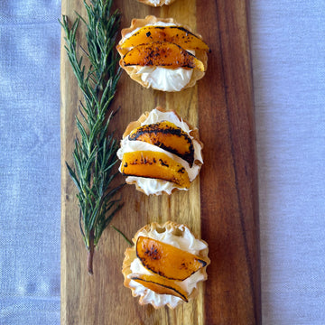 Roasted Persimmon Tartlet (Veg)