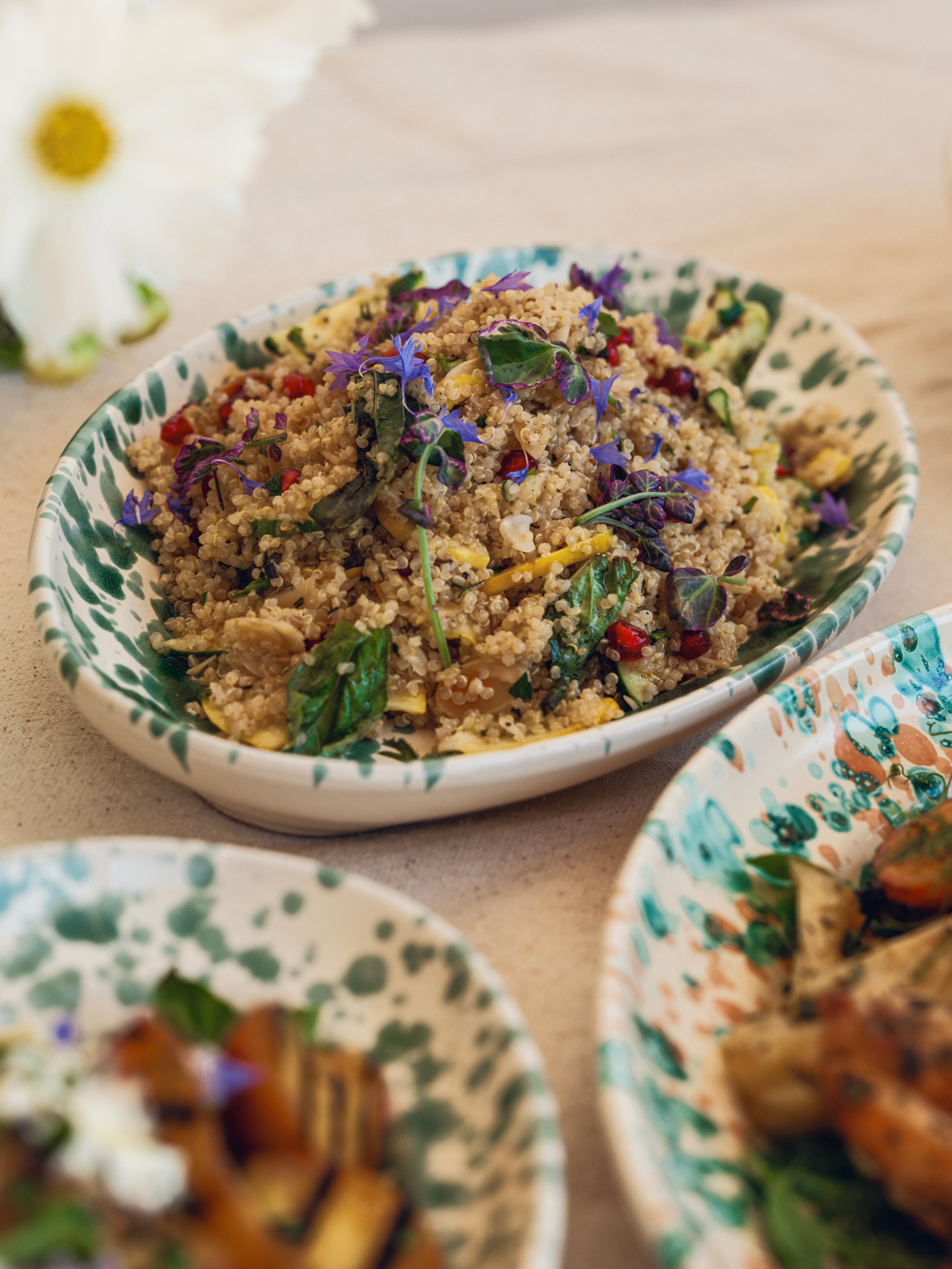 Quinoa & Mint Salad - GF + Vegan