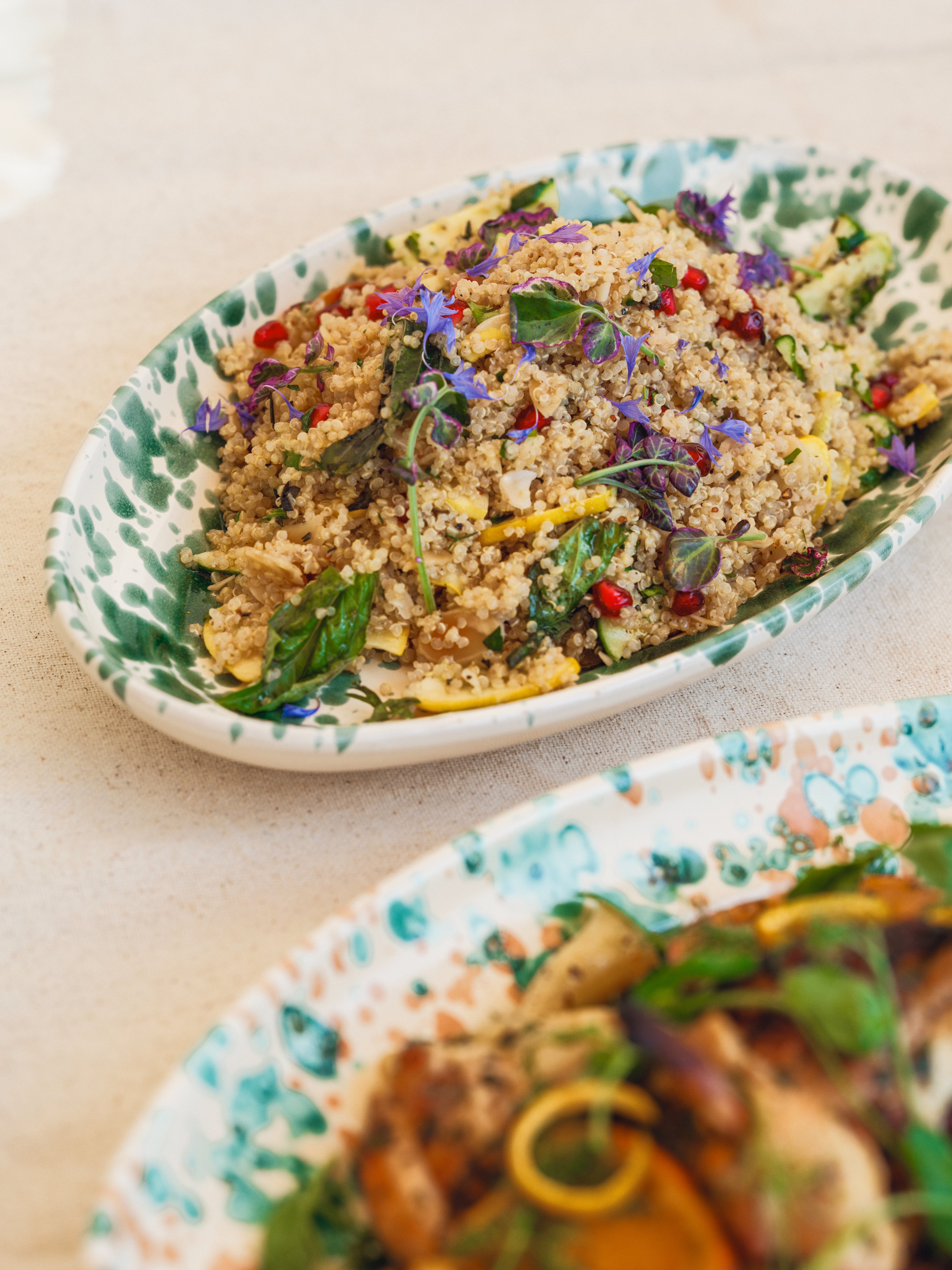 Quinoa & Mint Salad - GF + Vegan