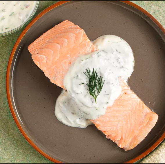 POACHED WILD CAUGHT ALASKAN SALMON (GF)