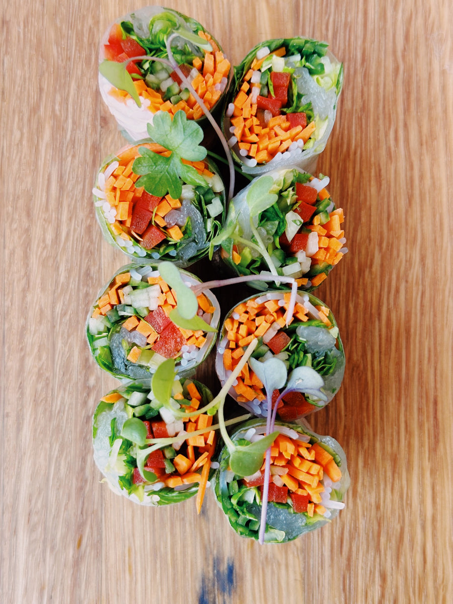 Veggie Fresh Rolls - Vegan