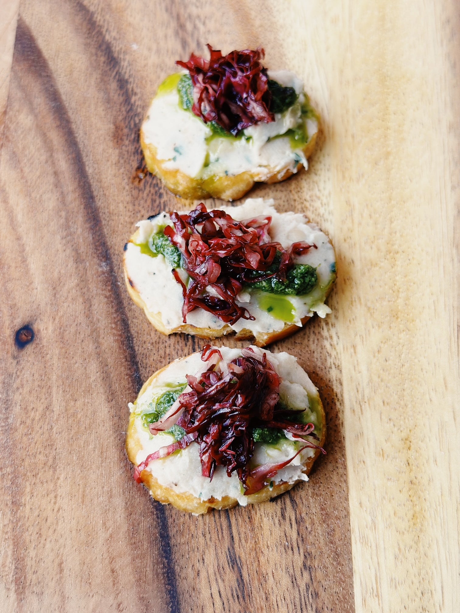 White Bean Crostini - Vegan